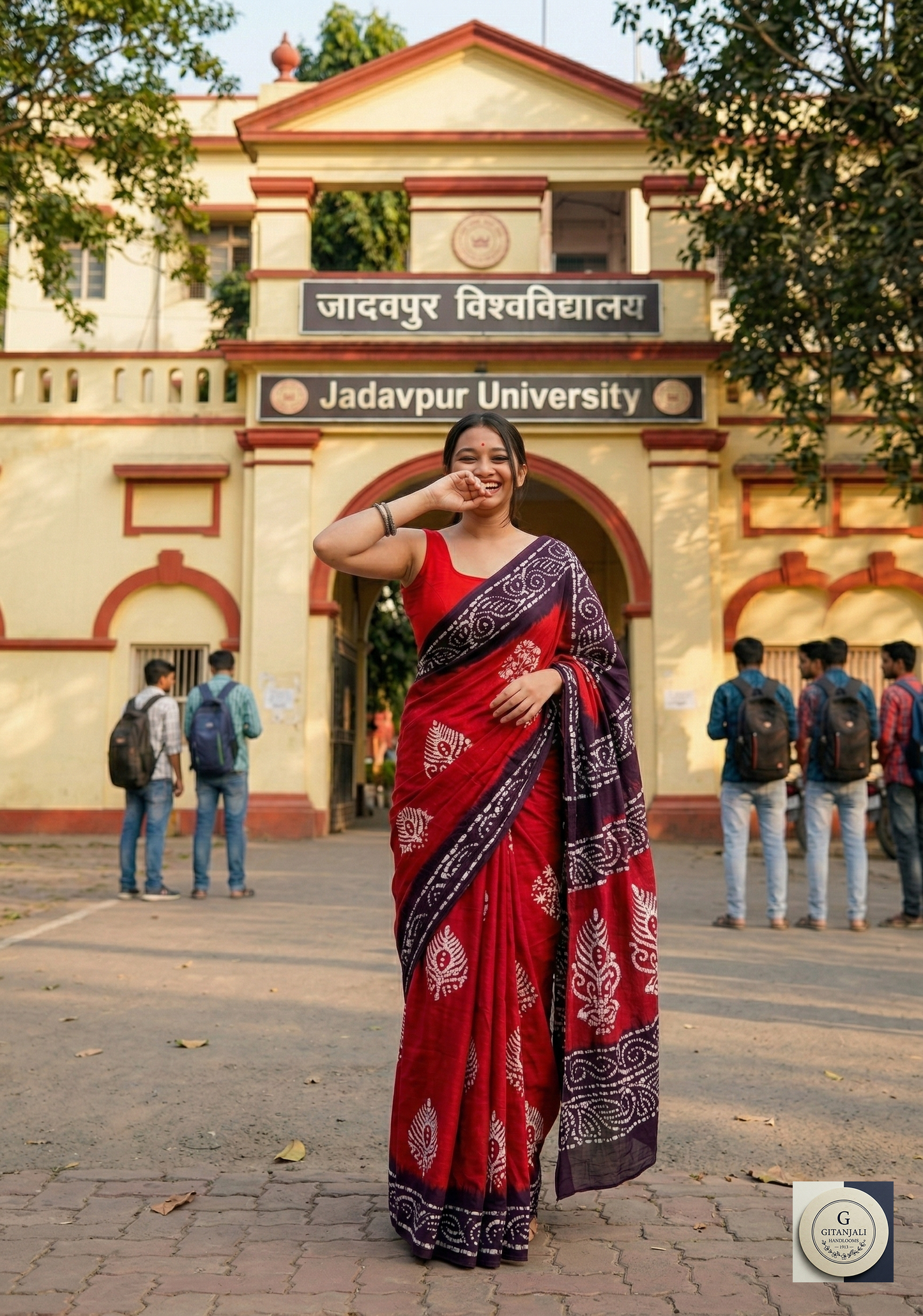 COTTON Pure Batik Red