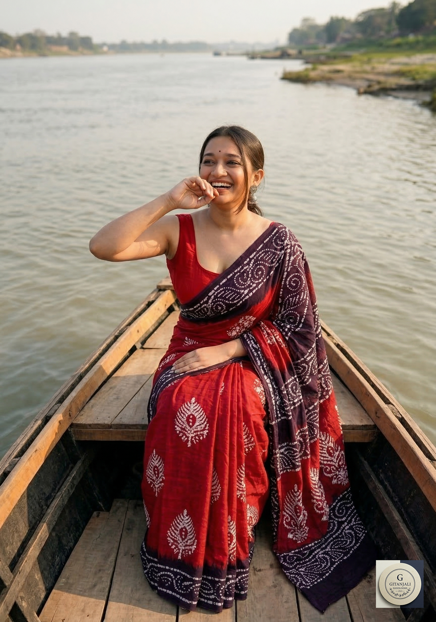 COTTON Pure Batik Red